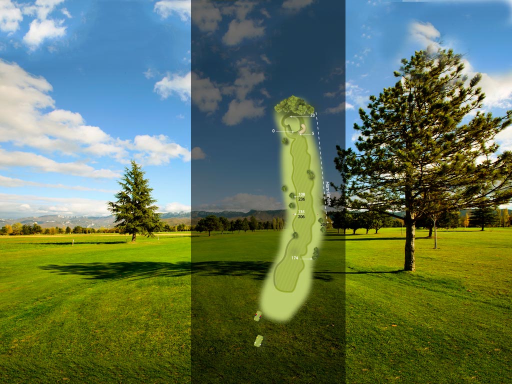 Golf Drôme Valence Saint Didier | Trou 1