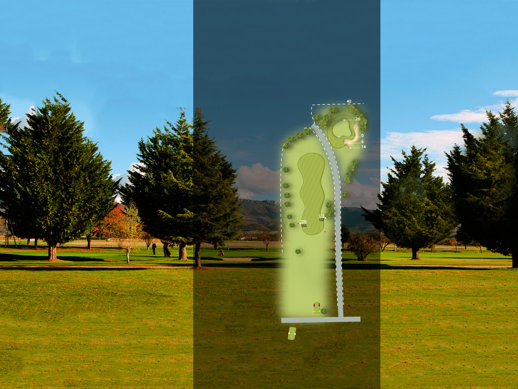 Golf Drôme Valence Saint Didier | Trou 11