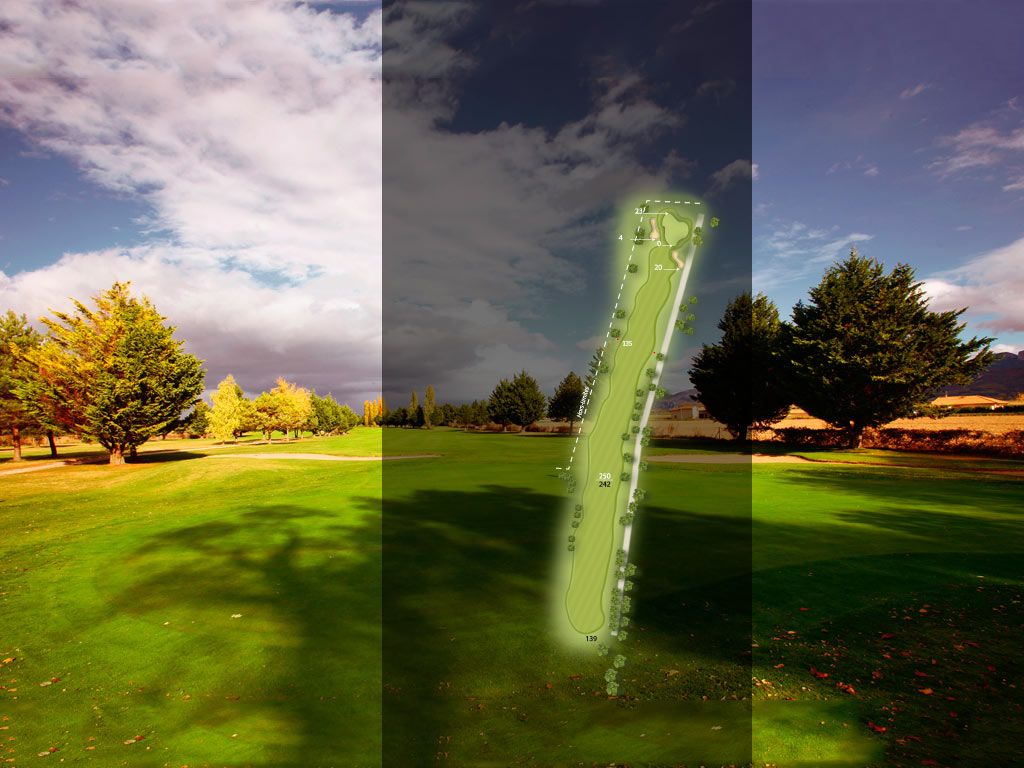 Golf Drôme Valence Saint Didier | Trou 13
