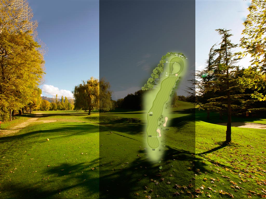Golf Drôme Valence Saint Didier | Trou 14