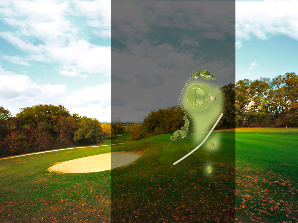 Golf Drôme Valence Saint Didier | Trou 17