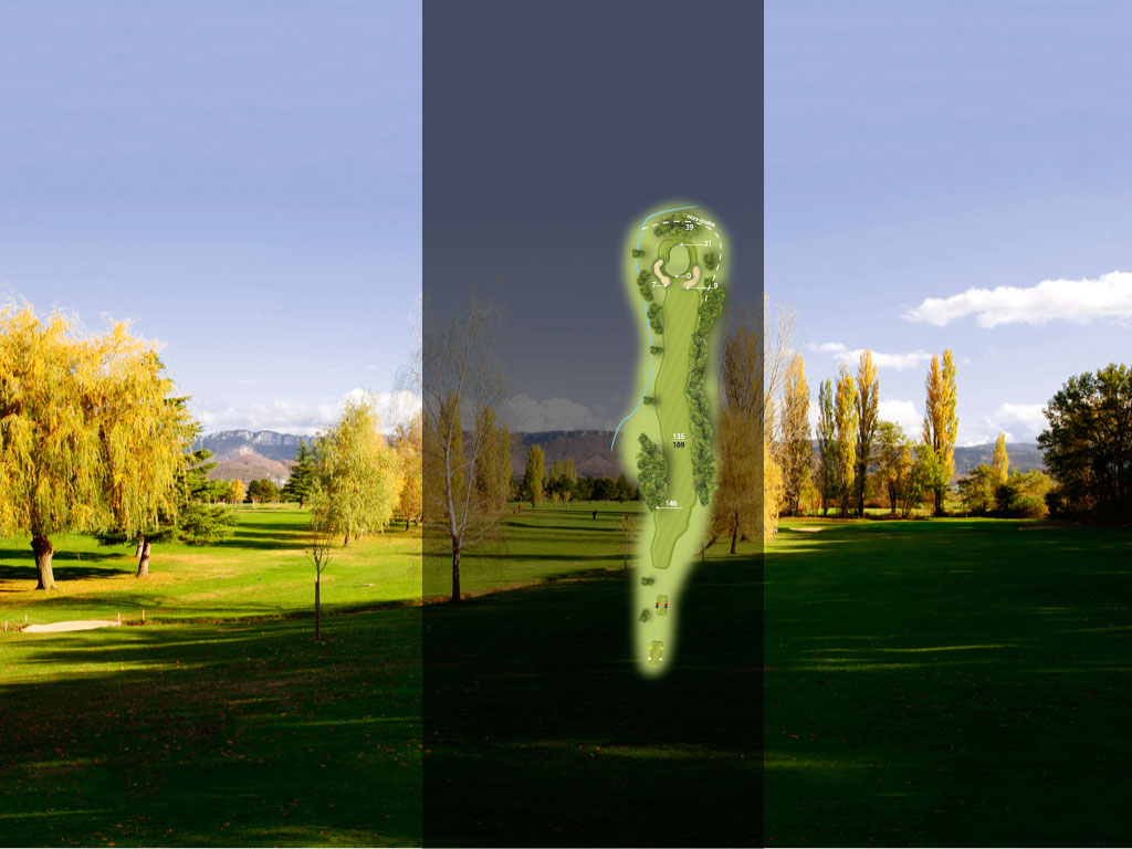 Golf Drôme Valence Saint Didier | Trou 3