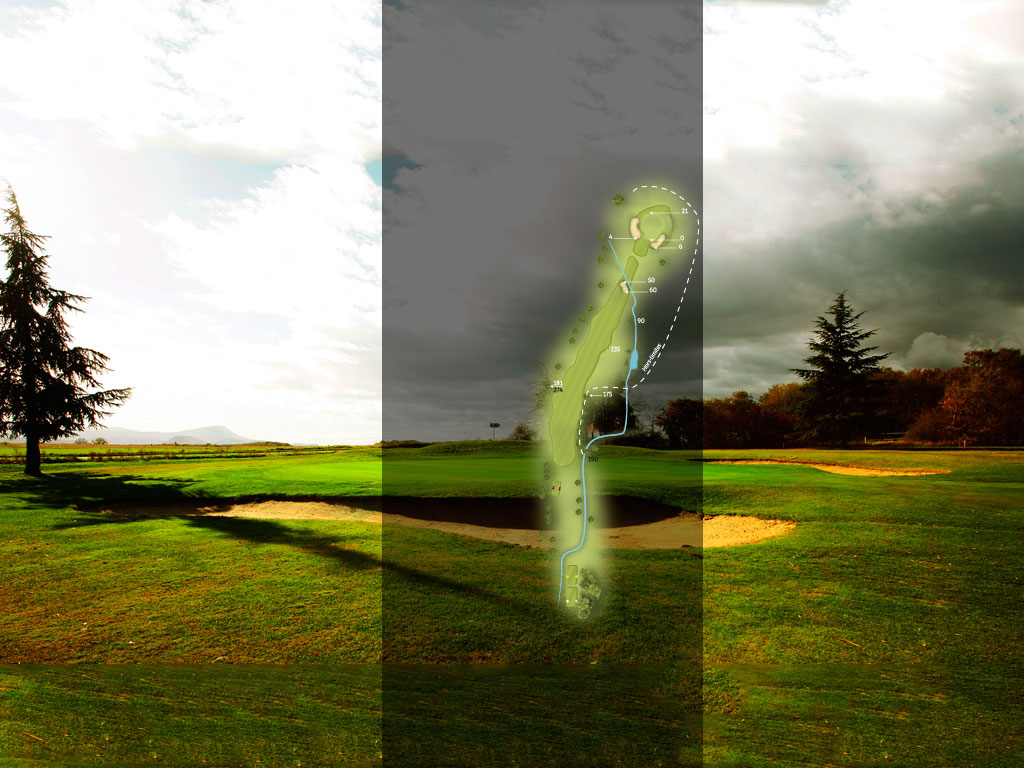 Golf Drôme Valence Saint Didier | Trou 4