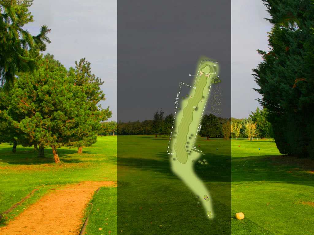 Golf Drôme Valence Saint Didier | Trou 7