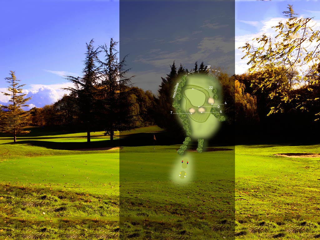 Golf Drôme Valence Saint Didier | Trou 9